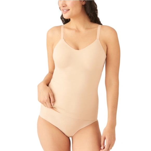 Wacoal Women's At Ease Shaping Camisole 802310 Nude | Beige Size 34DD - Picture 1 of 16